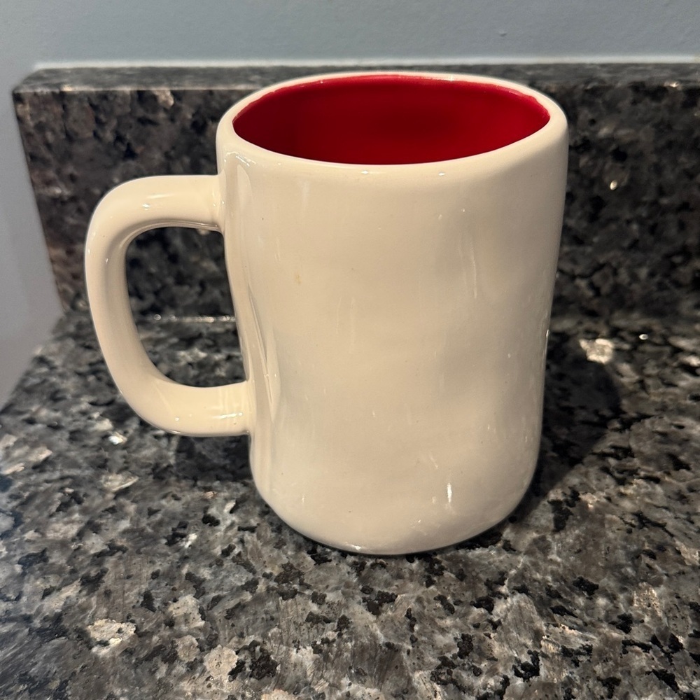 Rae Dunn Artisan Collection Mug - Cream “ sANTA’s helper” - Picture 3 of 3